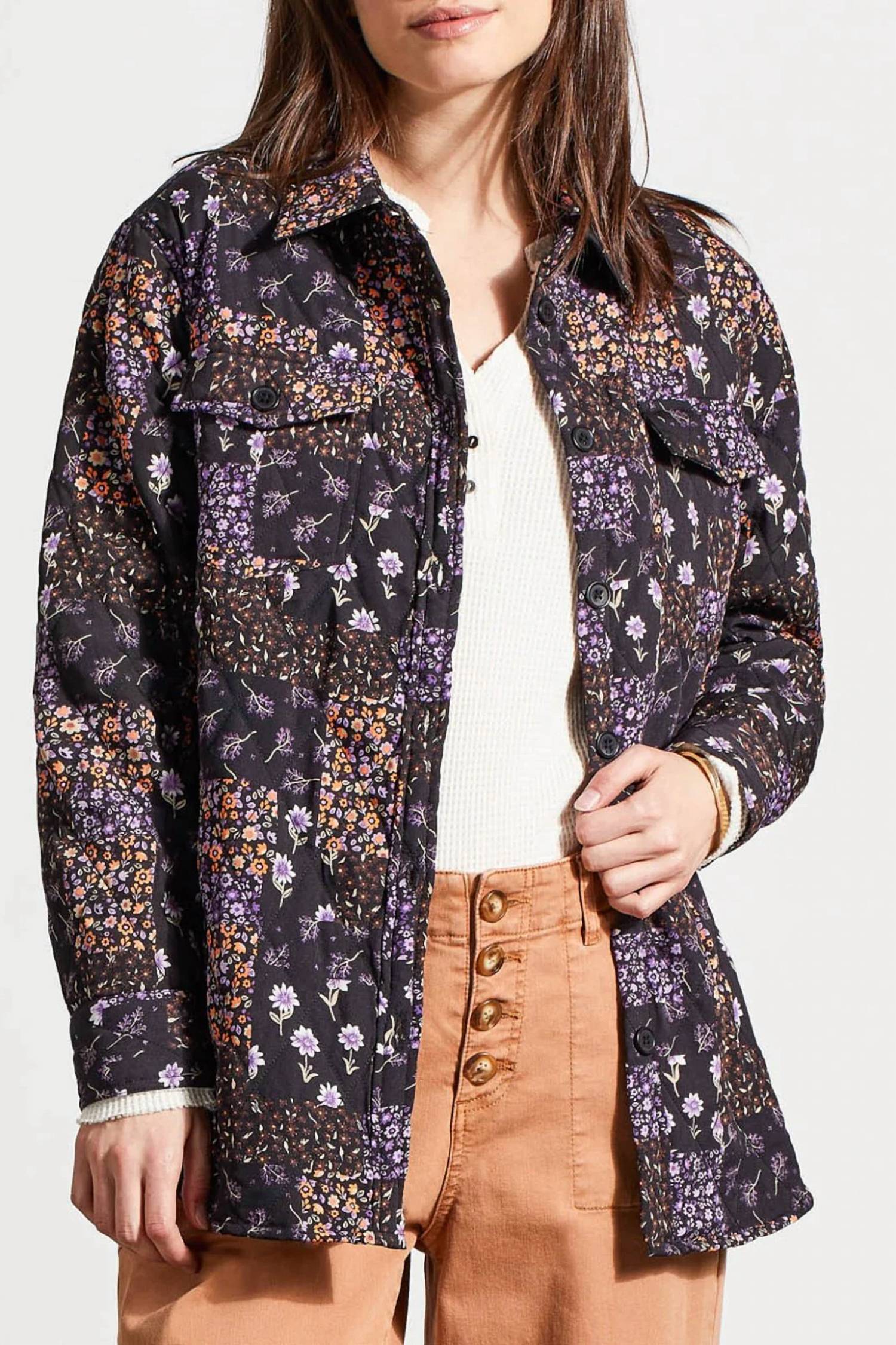 Tribal - Quilted Shirt Jacket