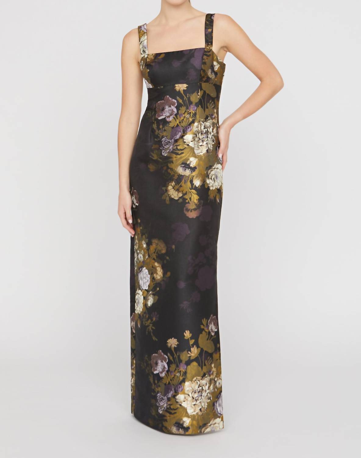 Kay Unger - Lilith Sleeveless Jacquard Gown
