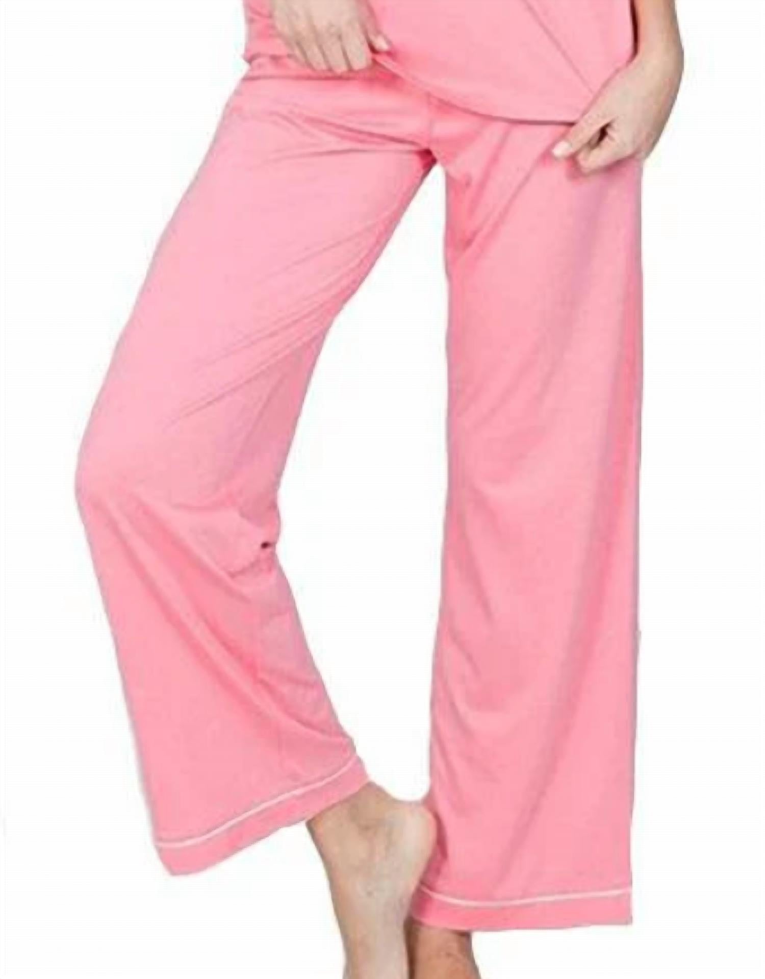 Twelve Eighty Eight - Misha Elbow Sleeve Pullover Top Pajama Set
