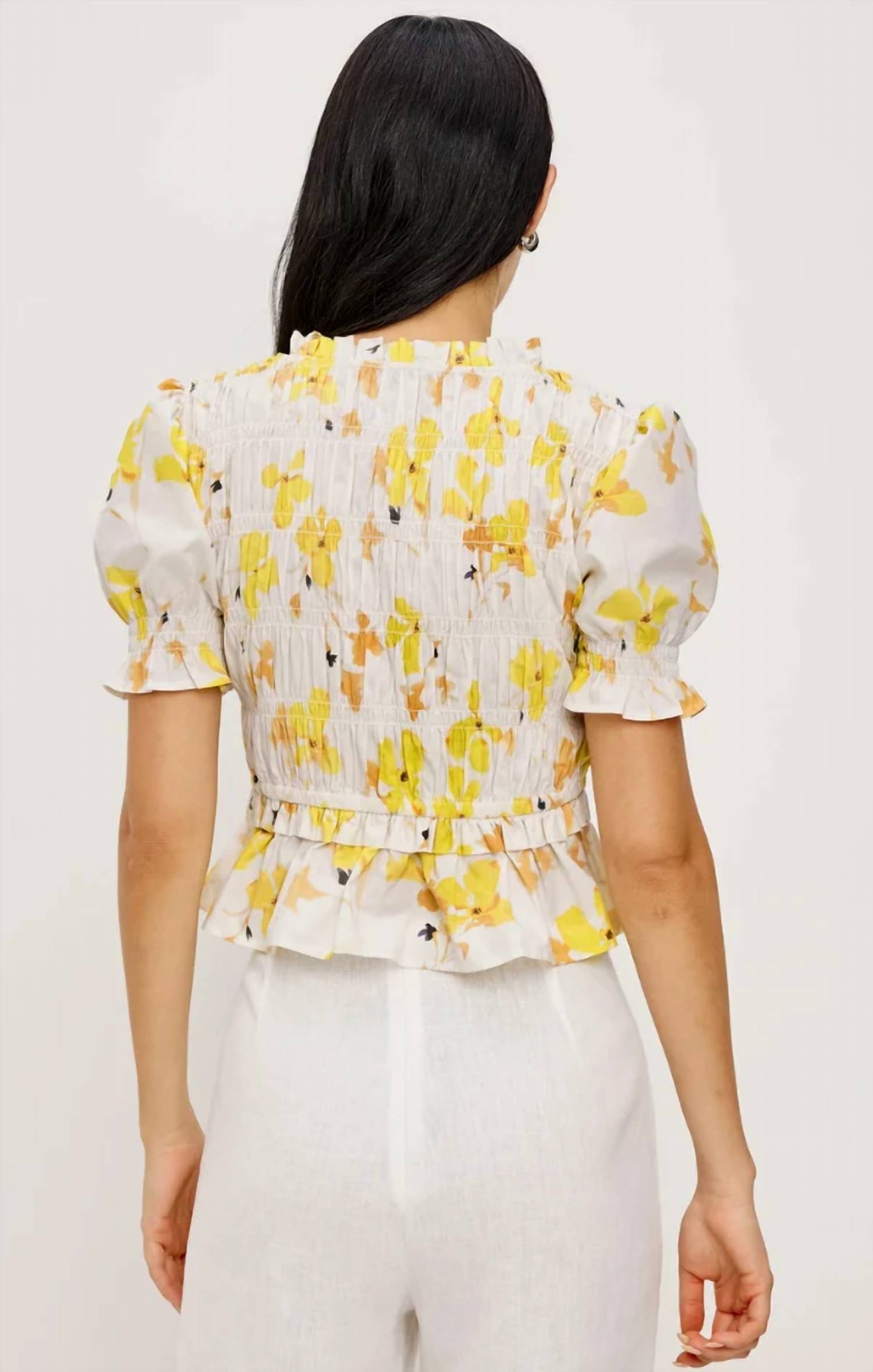 Rails - Fontaine Short Puff Sleeve Top