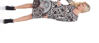 White Mark - Naarah Embroidered Sweater Dress