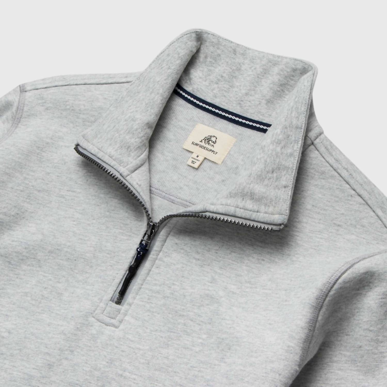 Surfside Supply - Men's Bobby Melange Quarter Zip Top