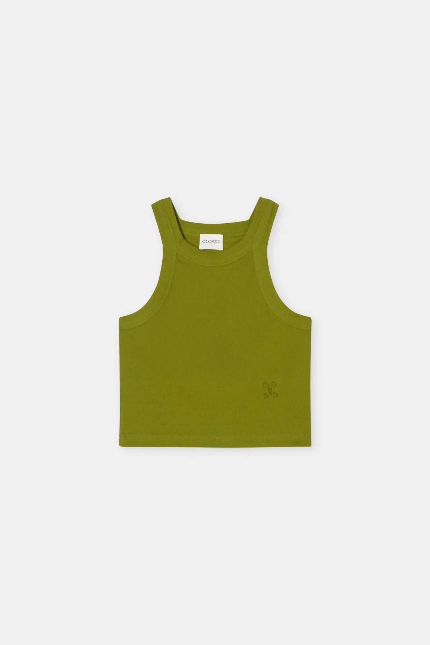 Closed - Cropped Racer Tank