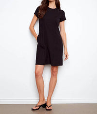 Charlie B - Interlock Knit Short-sleeve Dress