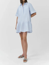 Simkhai - Cris Short Sleeve Shirt Dress