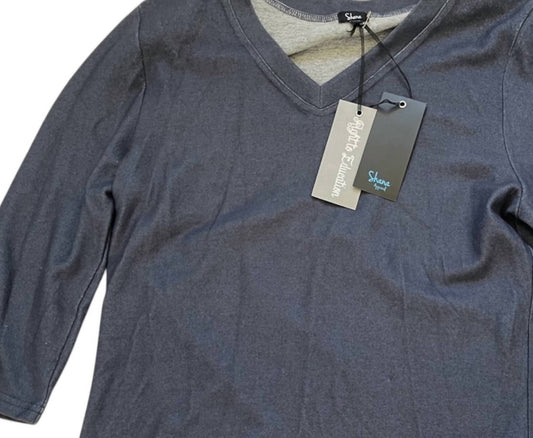 Shana Apparel - Women's 3/4 Sleeve Fleece Top