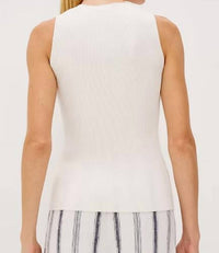 Rails Tatia Vest in ecru - women's jacket - detail view