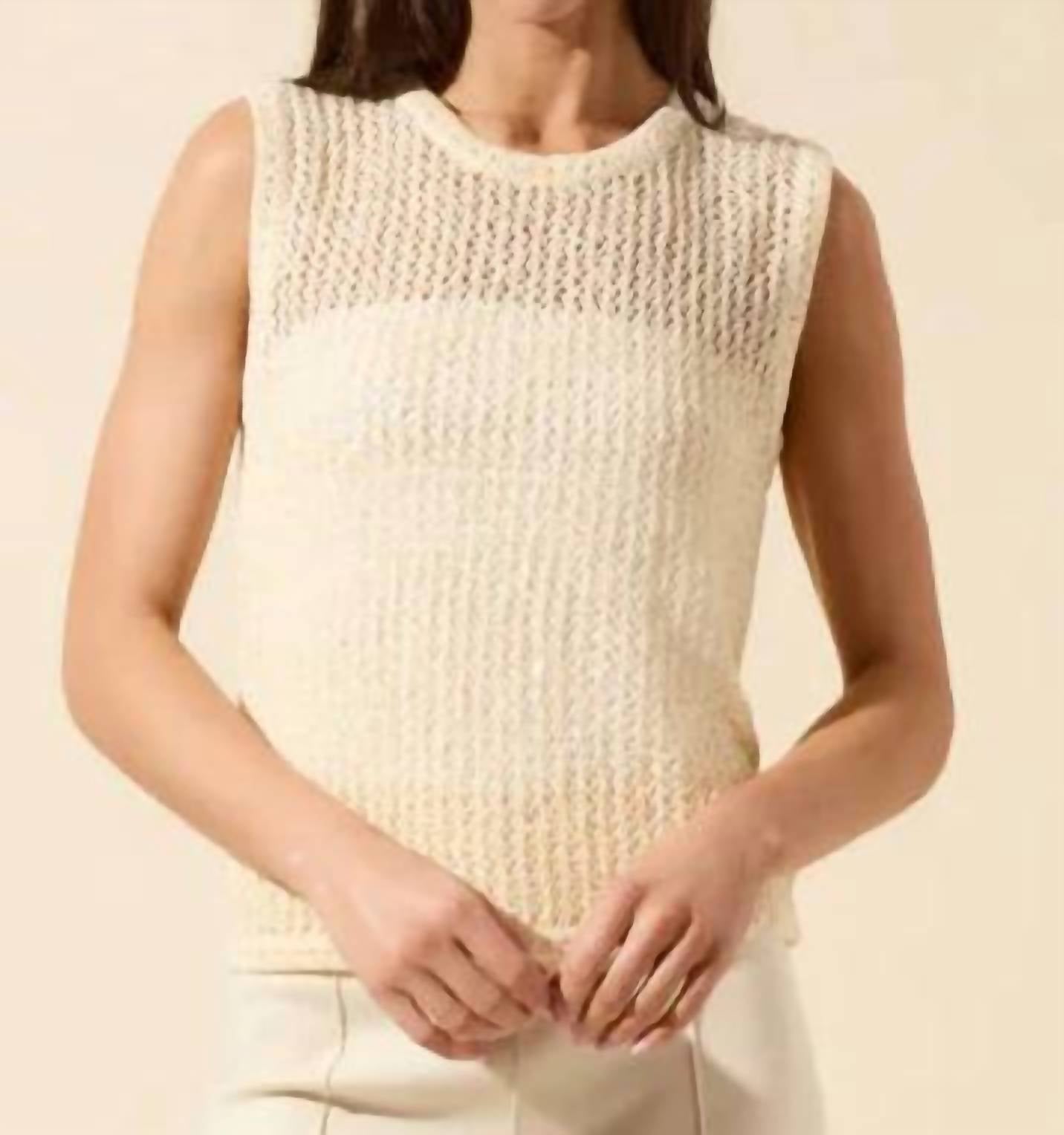 Lysse - Avery Sequined Knit Shell Top