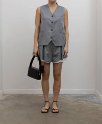 Tela - Gabriel Cool Wool Button Down Vest
