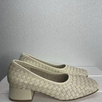 Freda Salvador - Women's Woven Ballet Heeled Shoes