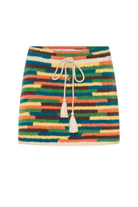 Bohemian Traders - Crochet Mini Skirt