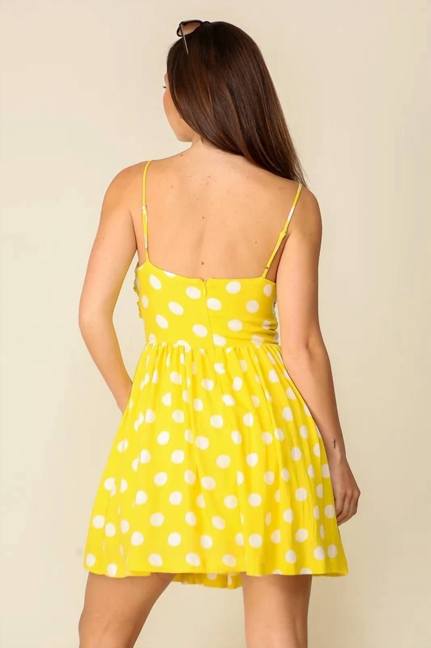Lumiere - Dot In Time Mini Dress