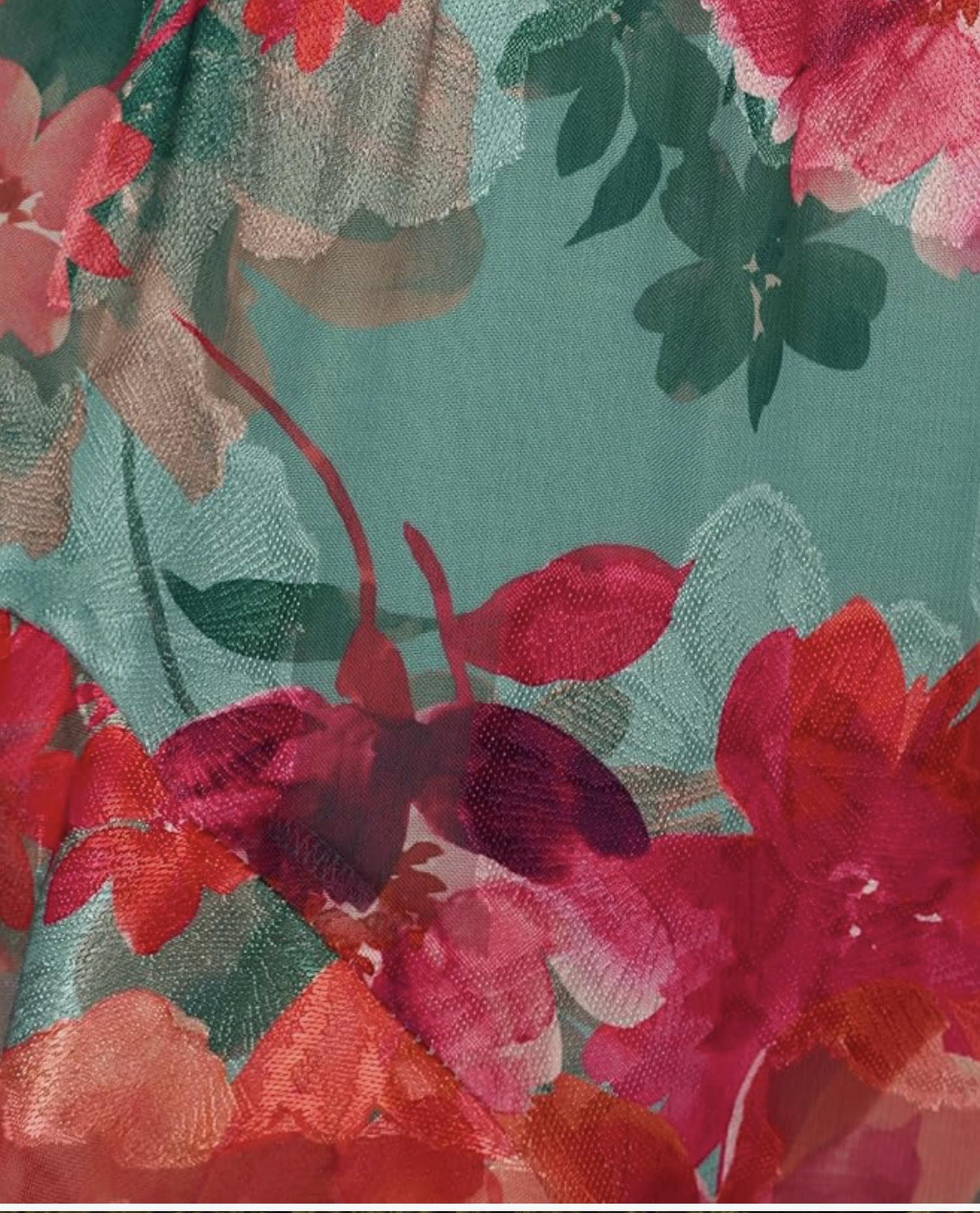 Adrianna Papell - Printed Mermaid Dress