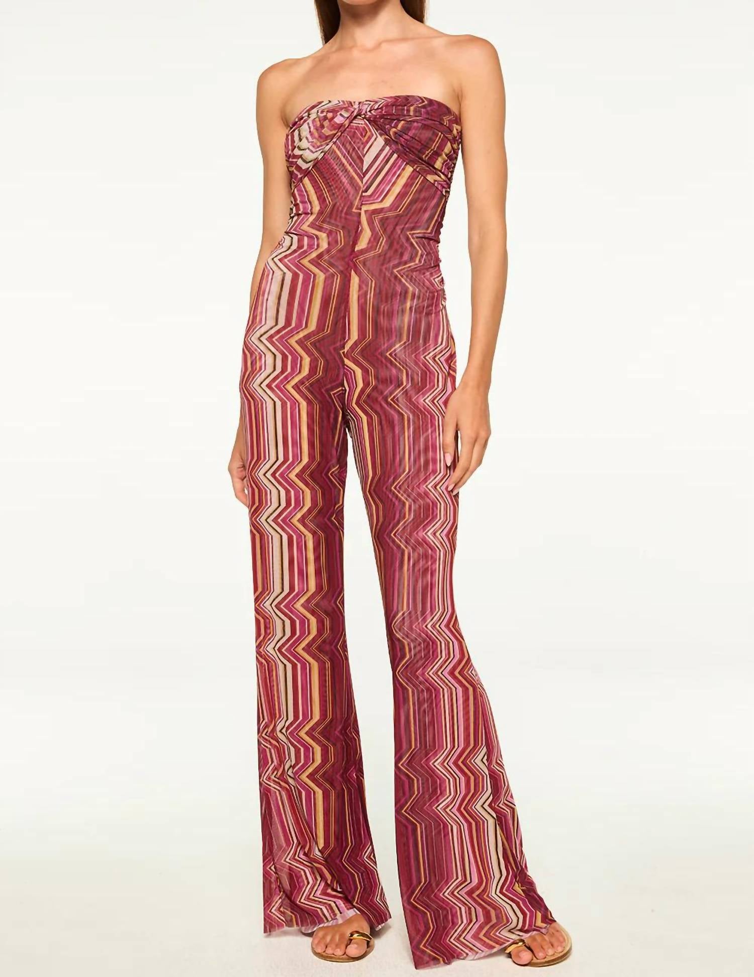 Misa Los Angeles - Lilia Flared-leg Jumpsuit