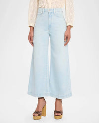 Paige - Harper Wide Leg Ankle Jeans