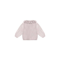 Quincy Mae - Girl's Ruffle Collar Cardigan