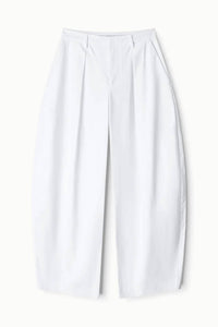 Staud - Elias Pleated Barrel Trouser Pants