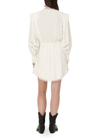 CASSIE V-NECK MINI DRESS