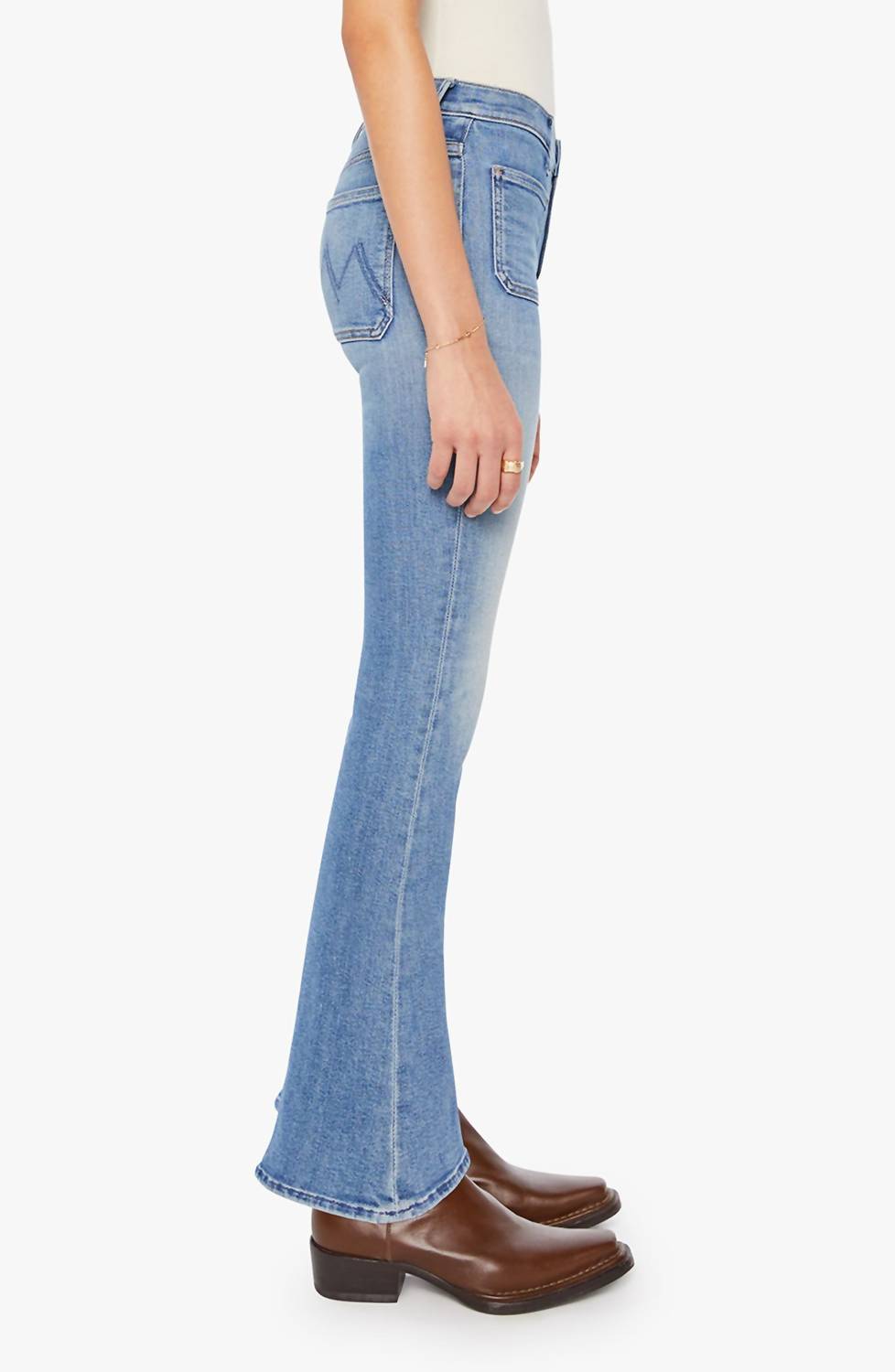 Mother - Weekend Patch Pocket Flare Leg Jeans