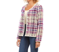Karen Kane - Payson Plaid Boucle Jacket