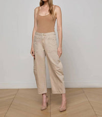 L'Agence - Cody Cropped Barrel-leg Jeans