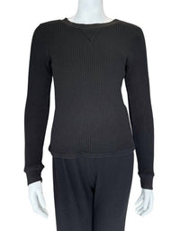 People Of Leisure - Women's Maine Waffle Long Sleeve Top