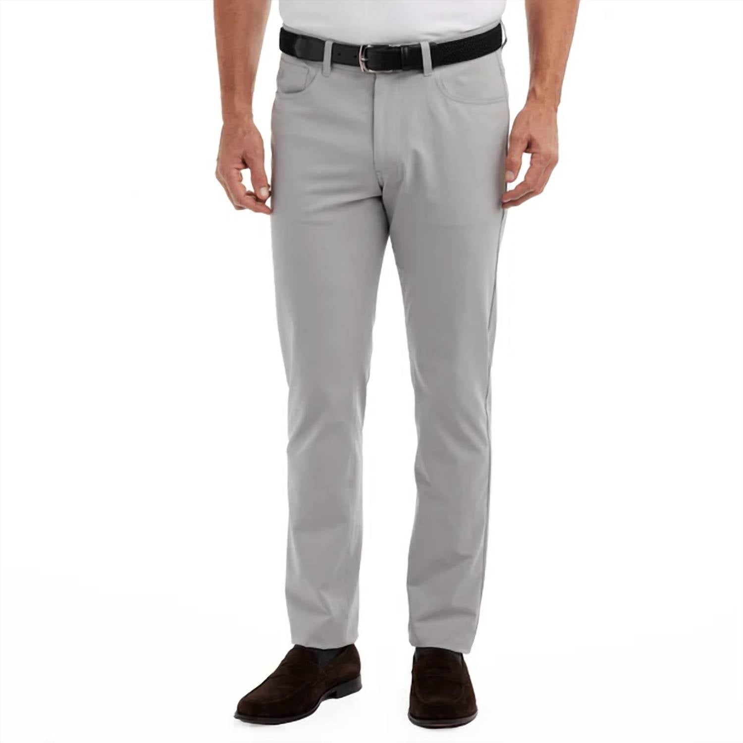 Holderness & Bourne The Parker Pant in grey - men's pants