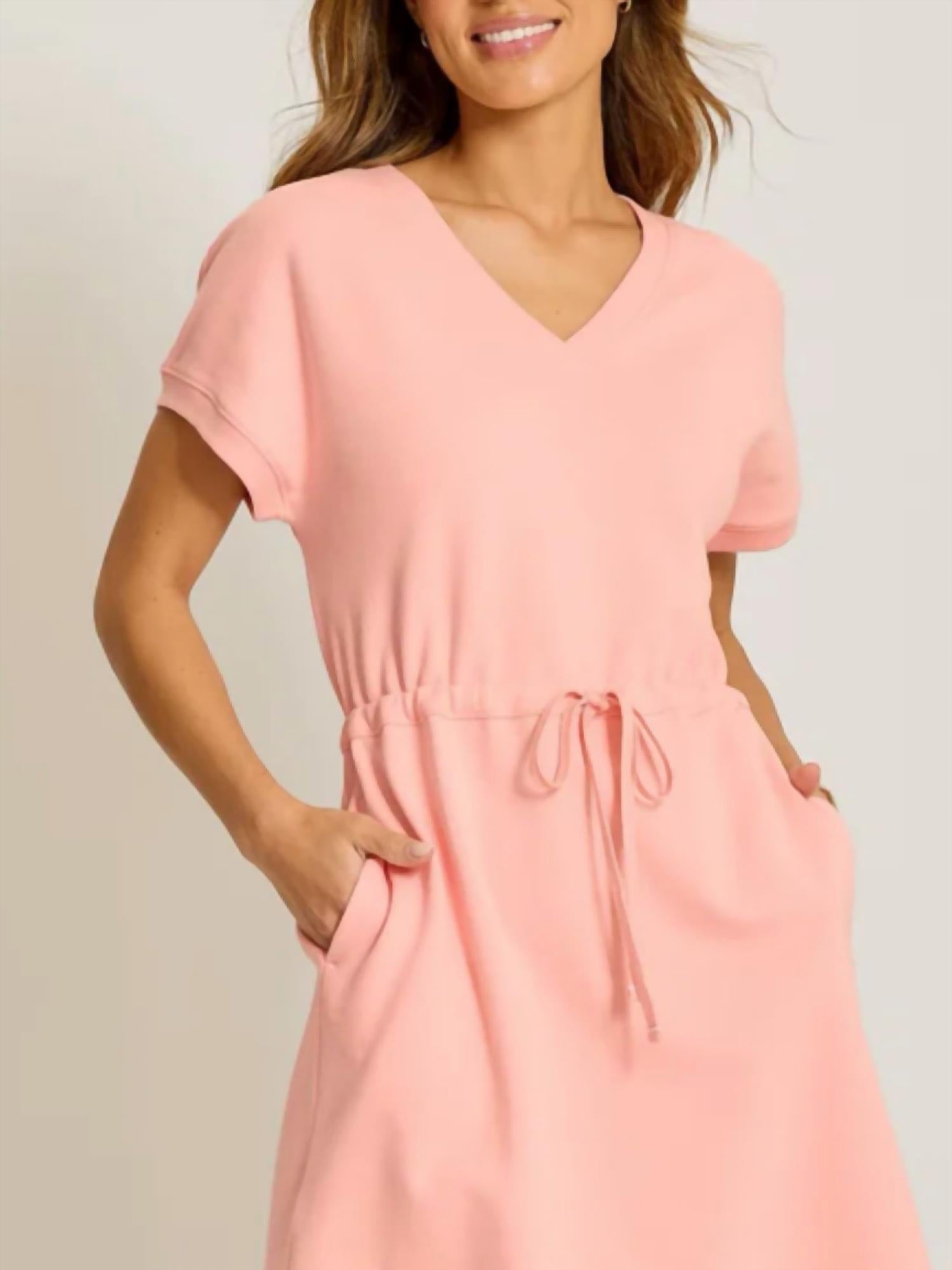 Tommy Bahama - Marina Del Mar V-neck Cinch-waist Dress