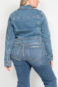 Judy Blue - Classic Vintage Wash Denim Jacket
