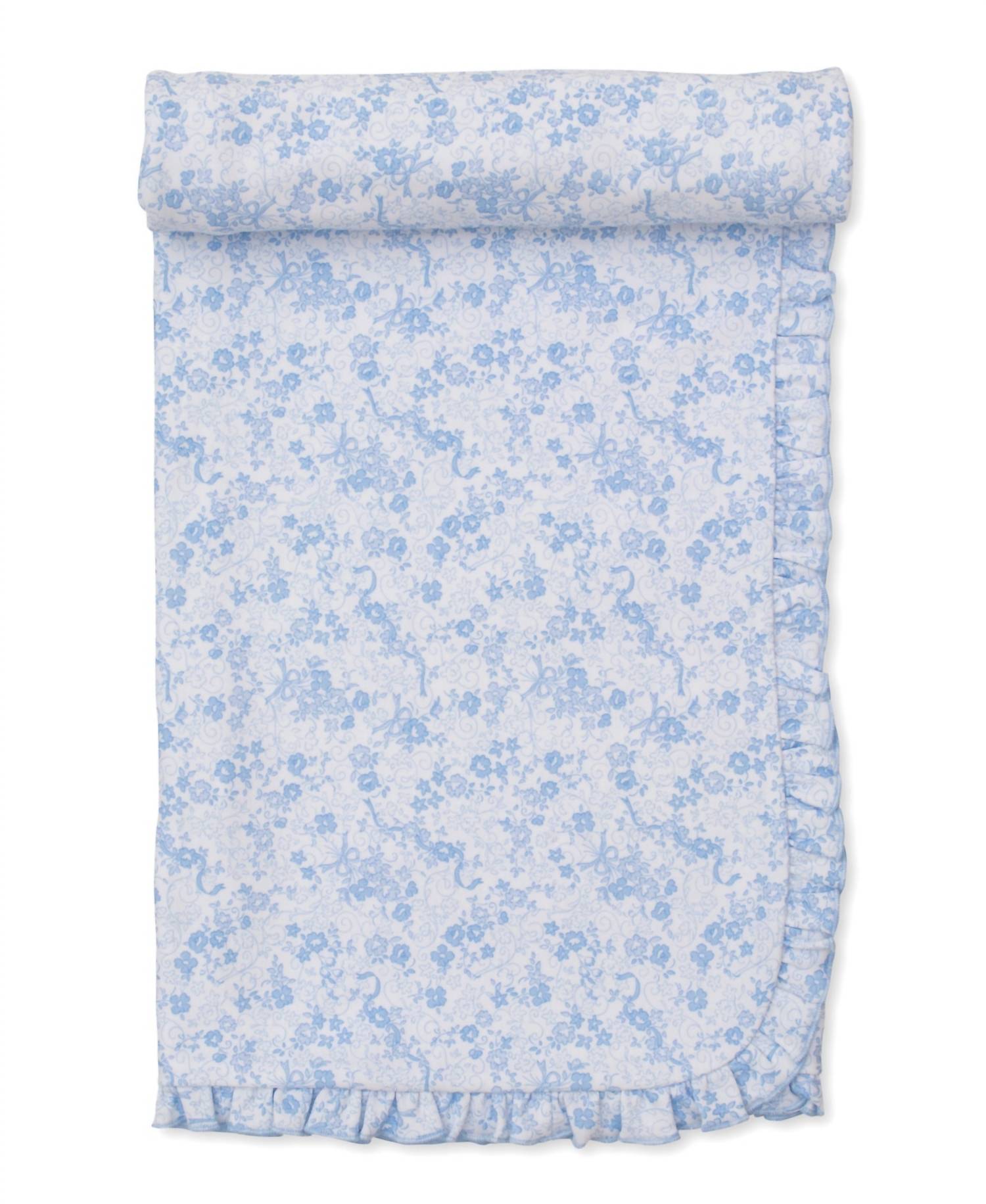 Kissy Kissy - Baby's Old English Roses Blanket