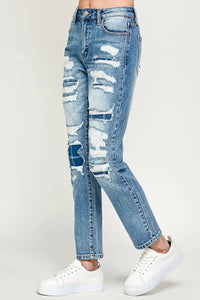 I&M Jeans - Low Rise Tom Girlfriend Stretch Jeans