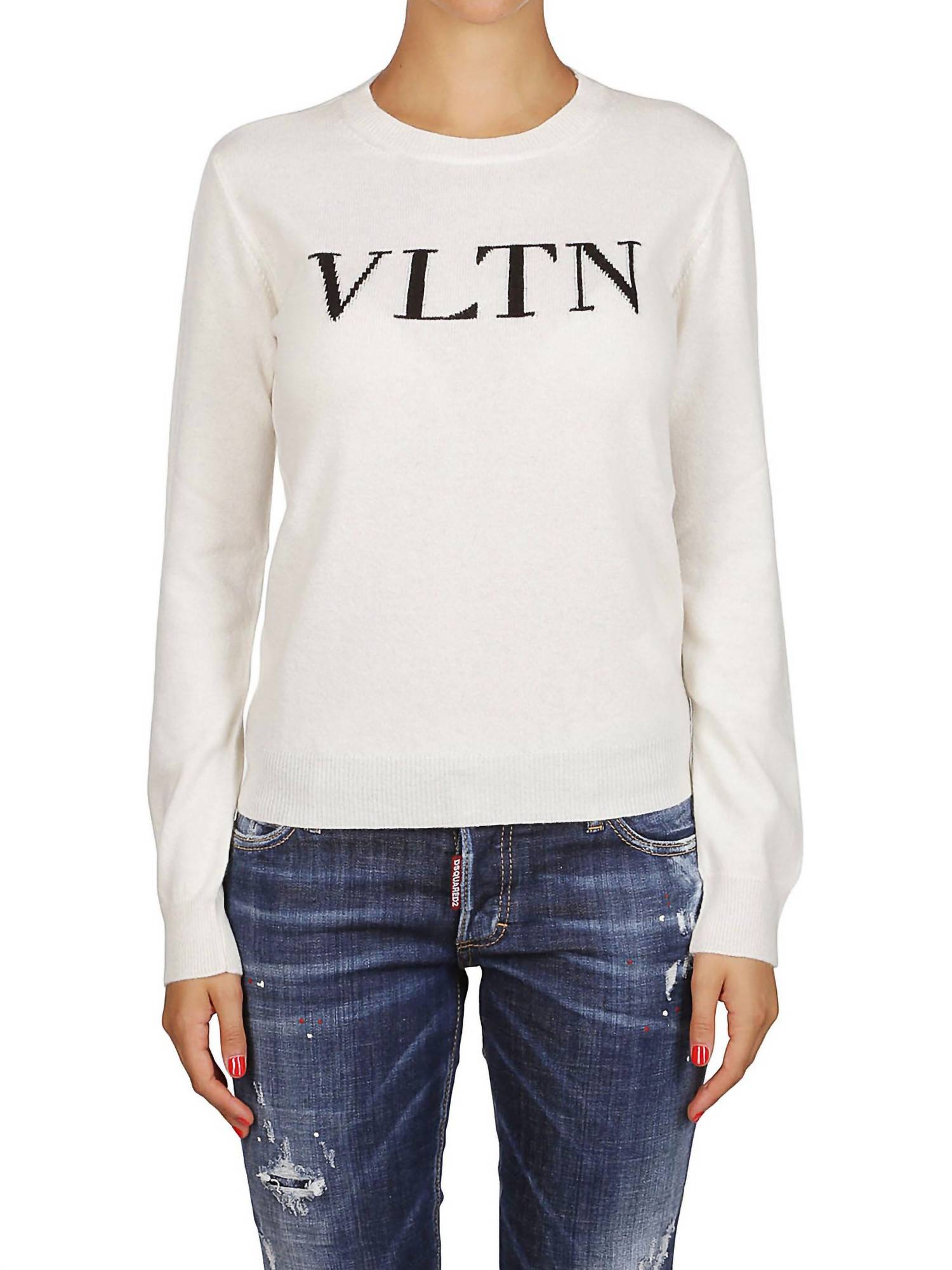 Valentino - Vltn Intarsia Wool Sweater