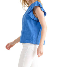 And The Why - Going Astray Ruffle Sleeve Tee