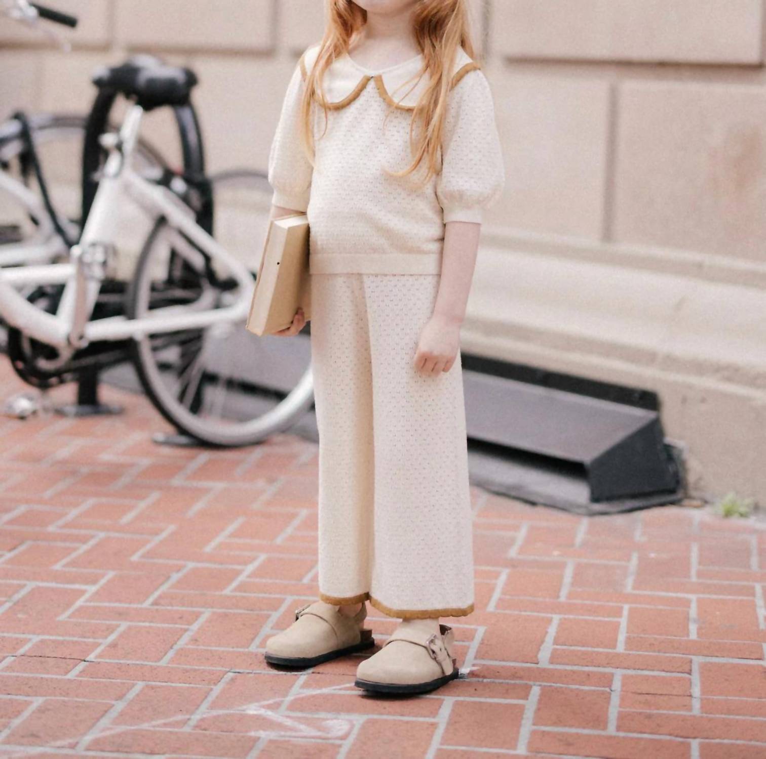 Rylee + Cru - Kid's Pointelle Knit Set