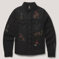 Stetson - Women's Embroidered Stretch Denim Shirt
