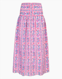 Pink City Prints - Primrose Midi Skirt