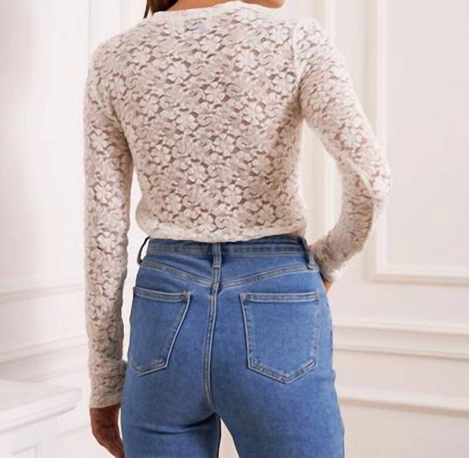 Choklate Paris - Semi-Transparent Lace T-Shirt