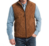 Madison Creek Outfitters - Ridgeland Quilted Goat Suede Vest