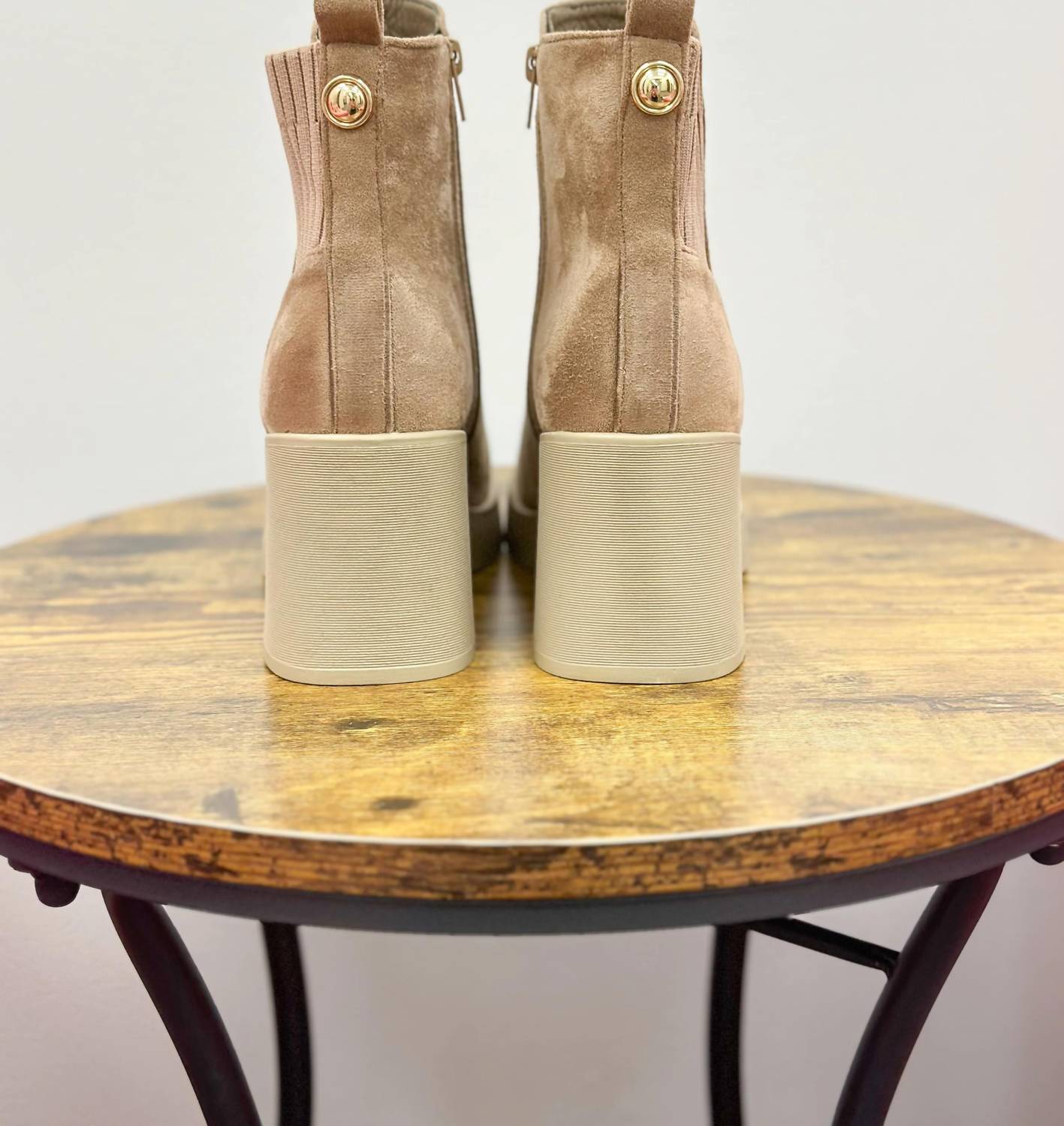 Olem - Women's Chunky Heel Bootie