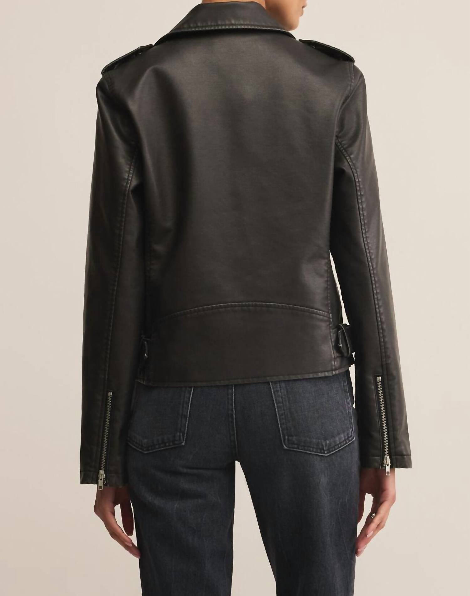 Z Supply - Alchemy Moto Faux Leather Jacket