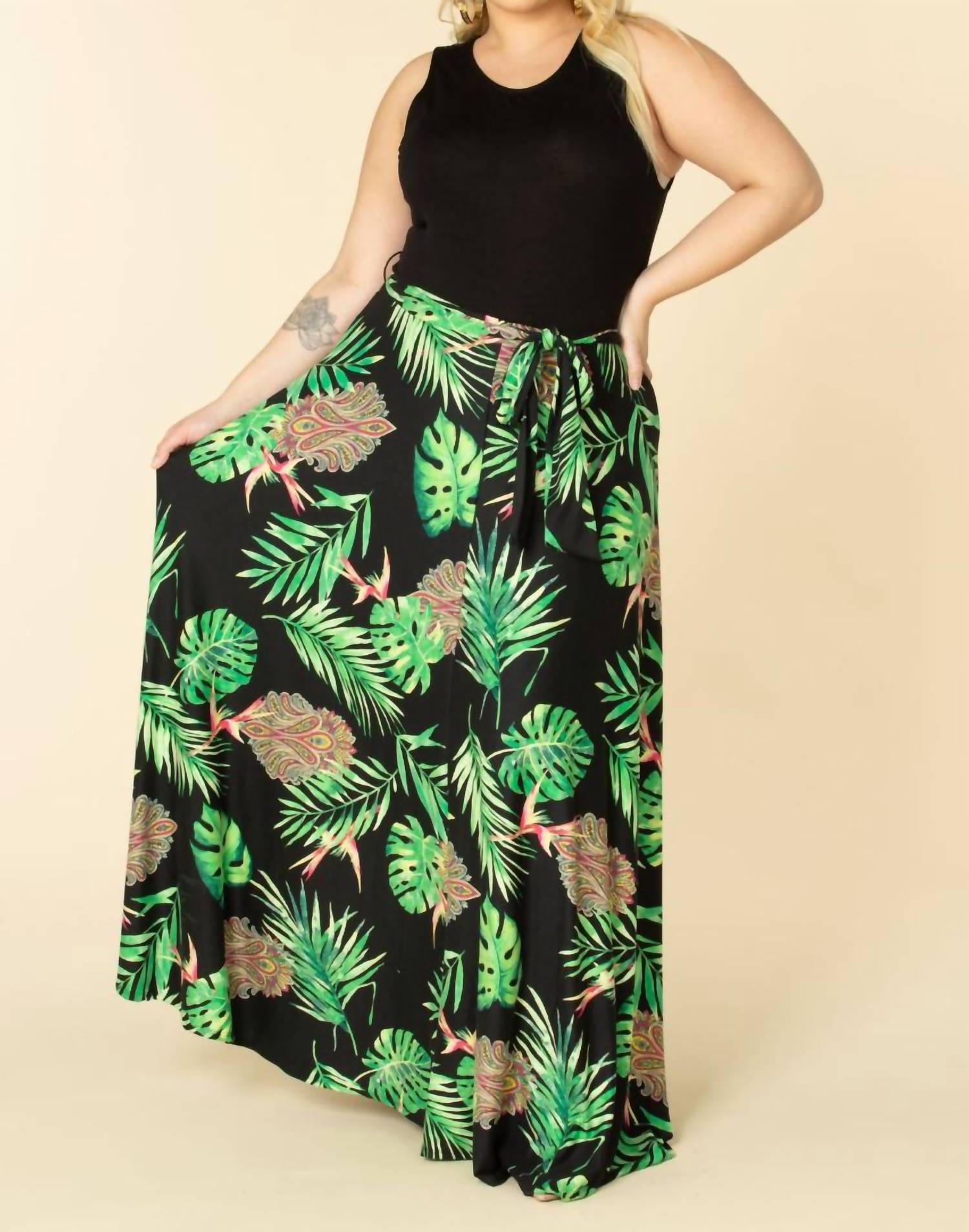Karen T Design Midnight Grace Maxi Dress in black - women's dress