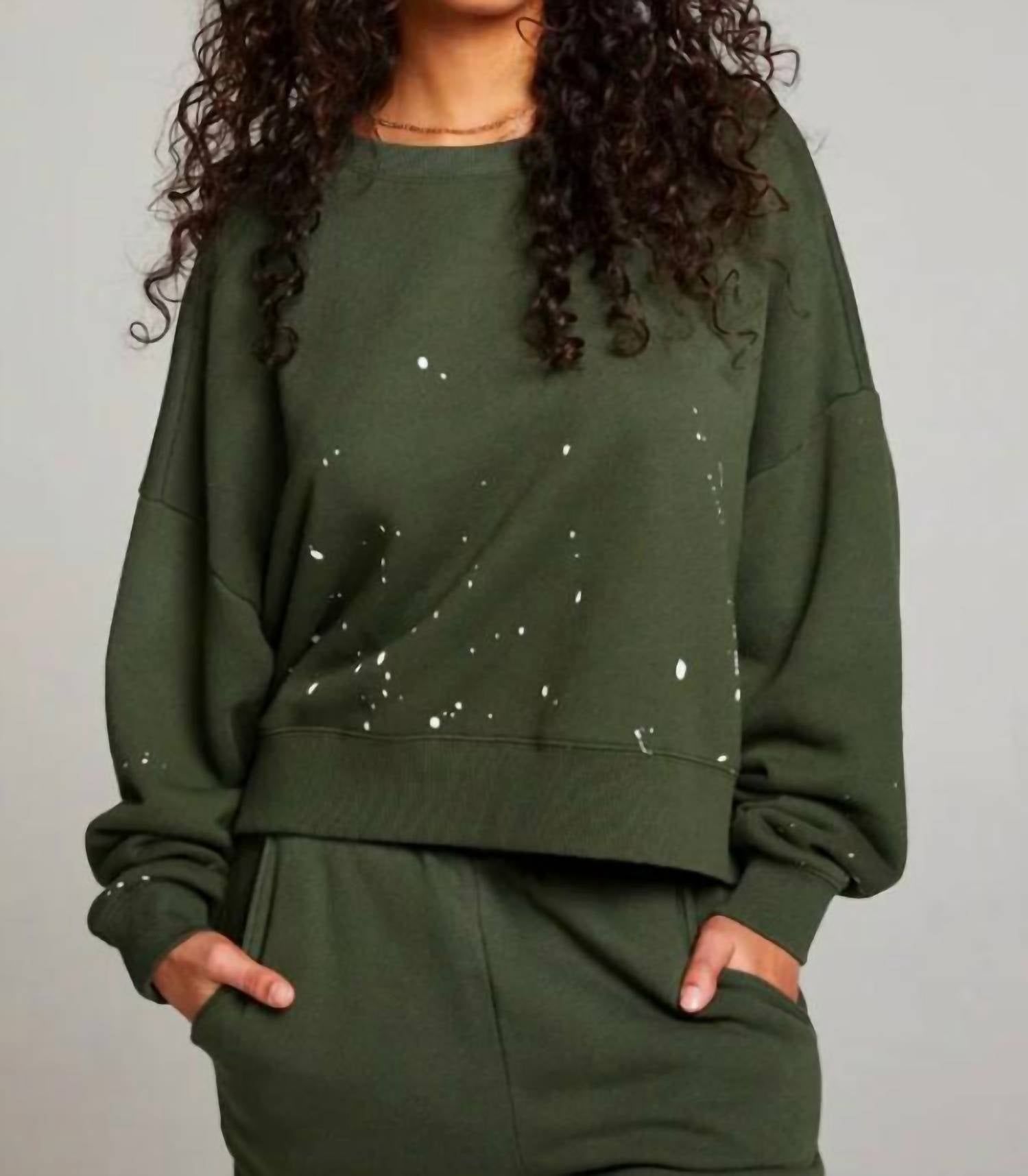 Chaser - OMBRÉ PULLOVER SPLATTER PAINT