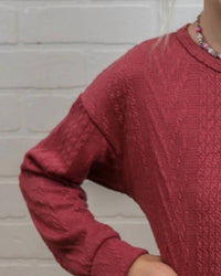 Chris & Carol - Girls Crochet Sweater Top