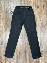 Ethyl womens staight leg in black - women's jeans