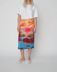 Stella Nova - Landscape Quilted Skirt