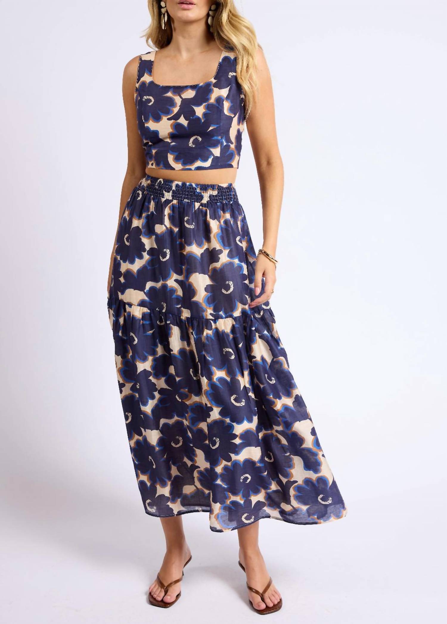 Sage The Label - Flora Cropped Top