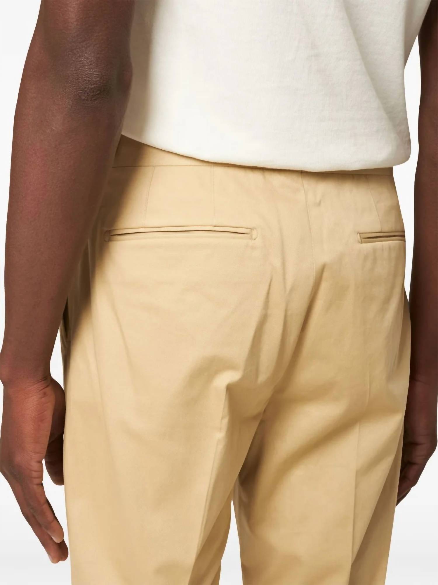 Orlebar Brown Carsyn Cashmere Trousers in beige - men's pants - view 4