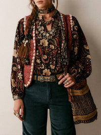 Maison Hotel - Dylan Shell Trimmed Boho Vest