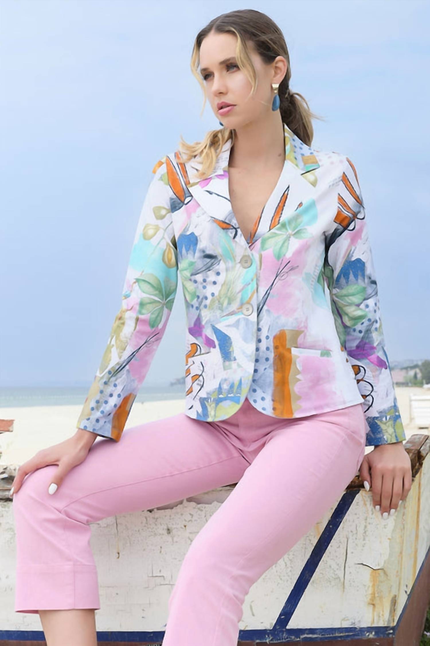 Dolcezza - Women's Happy With Spring Blazer