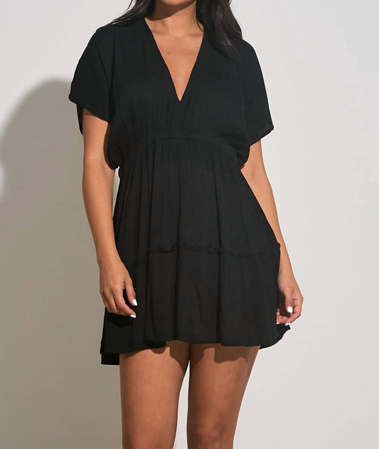 Elan - VNeck Ruffle Dress